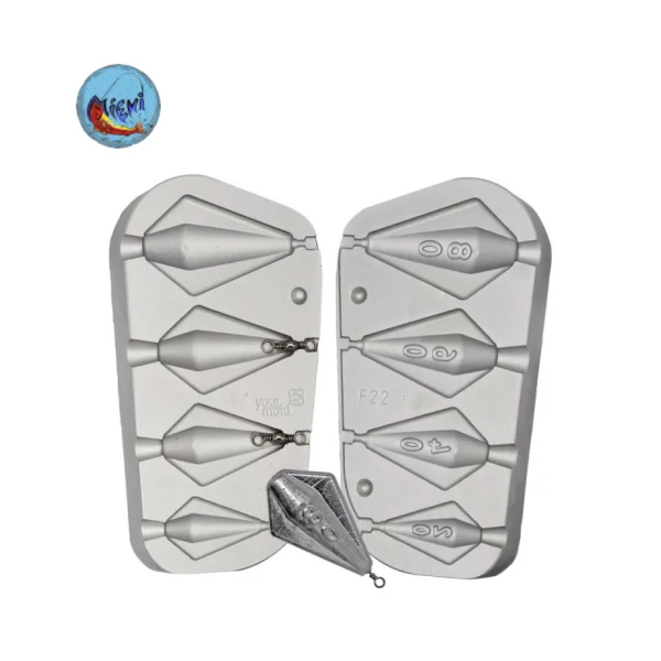 Molde Para Plomos Trapezoidal M22