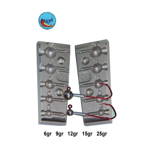 Molde Plomo Jig M123