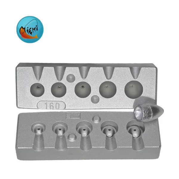 Molde Plomo Tipo Bala M160B