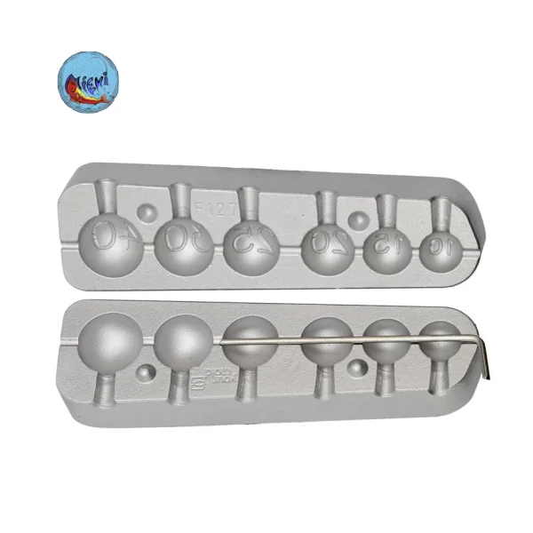 Molde Plomos Cilindrico M127c