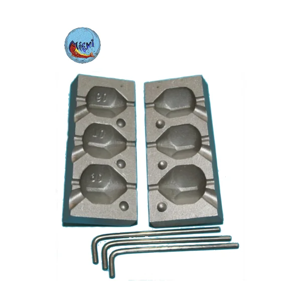 Molde Plomos Cubo In Line M103