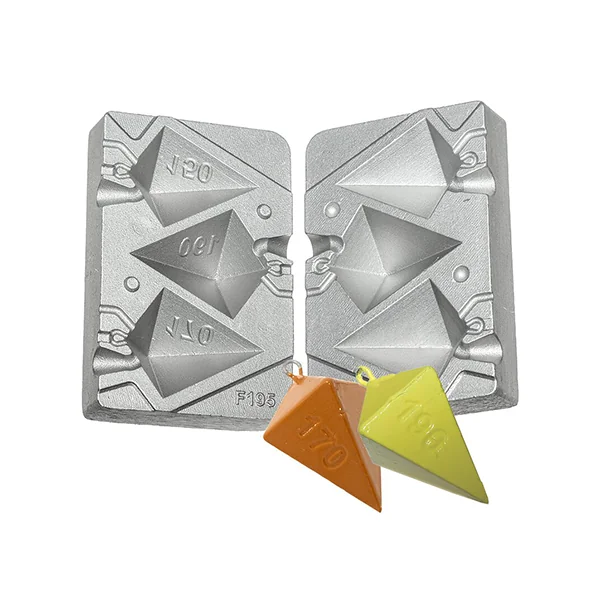 Molde Plomos Surfcasting Piramide M195