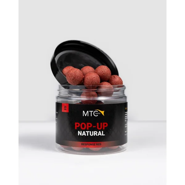 MTC Baits Pop-Up Hi-Natural Response Red (20 mm)