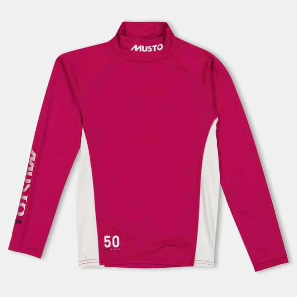 Musto Youth Champ Sunblock Ls Rash Gd Juniors