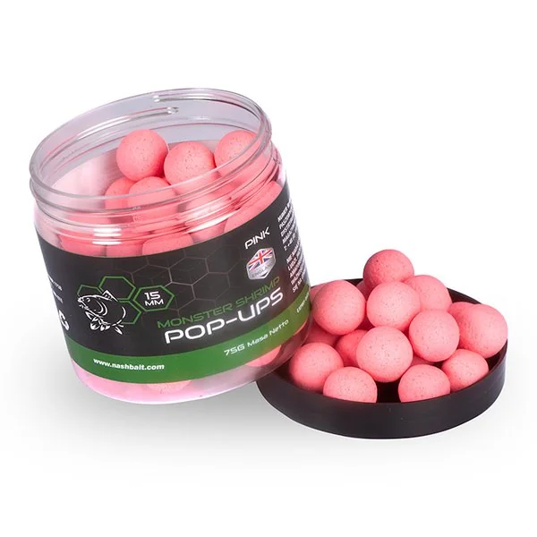 Nash Scopex Squid Pop Ups Pink 12mm 75g