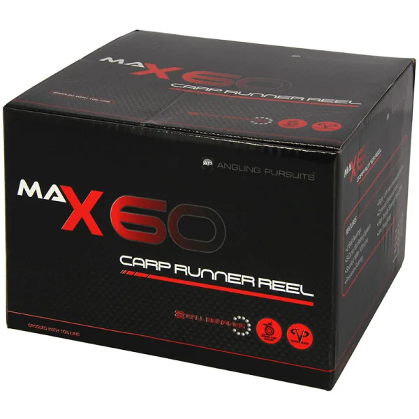 NGT MAX60 2BB 'Carp Runner' Carrete con línea 10lb