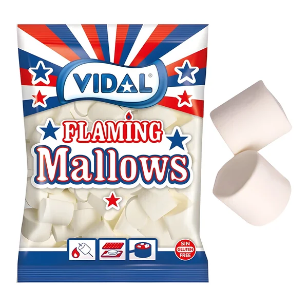 Nubes barbacoa - Flaming Mallows Vidal - 1 kg
