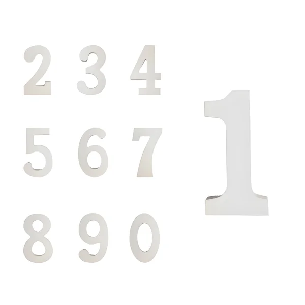 Número de madera de 13 cm - 1 unidad