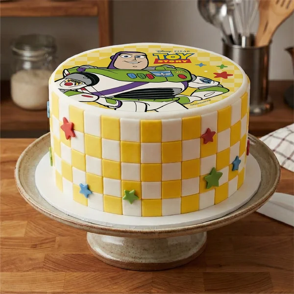 Oblea comestible de Buzz Light Year de 20 cm - Imagen 2