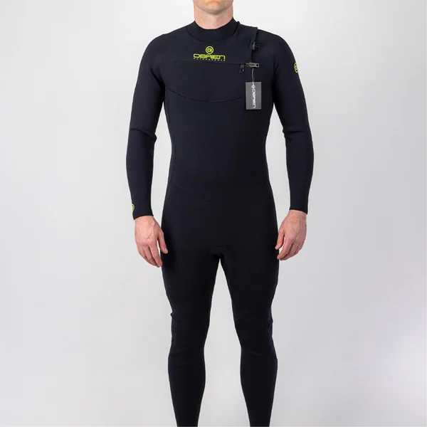 Obrien Men's Elite 3/2mm Back Zip Premium Neoprene Wetsuit
