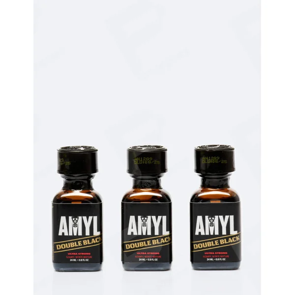 Pack de 3 Poppers Amyl Double Black