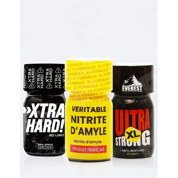 Pack de 3 poppers de amilo