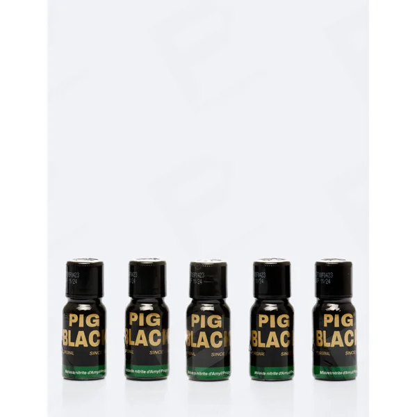 Pack de 5 Pig Black 15 ml