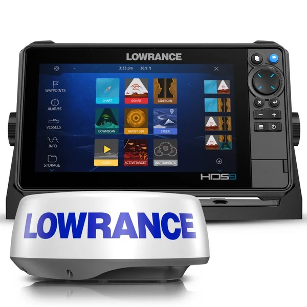 Pack de Radar HALO20 Lowrance HDS 9 Pro