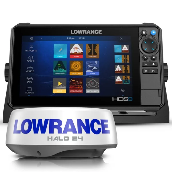 Pack de Radar HALO24 Lowrance HDS 9 Pro
