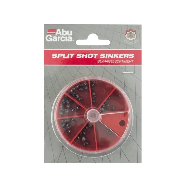 Pack Plomo Abu Garcia Assorted Split Shot Sinkers
