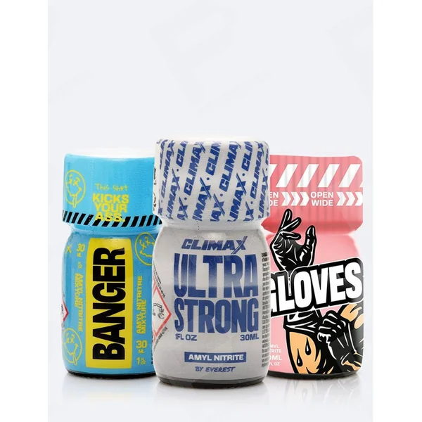 Pack Poppers Trío Explosivo 30 ml