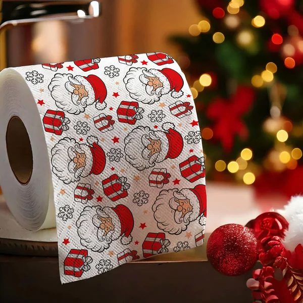 Papel higiénico de Santa Claus de 30 m