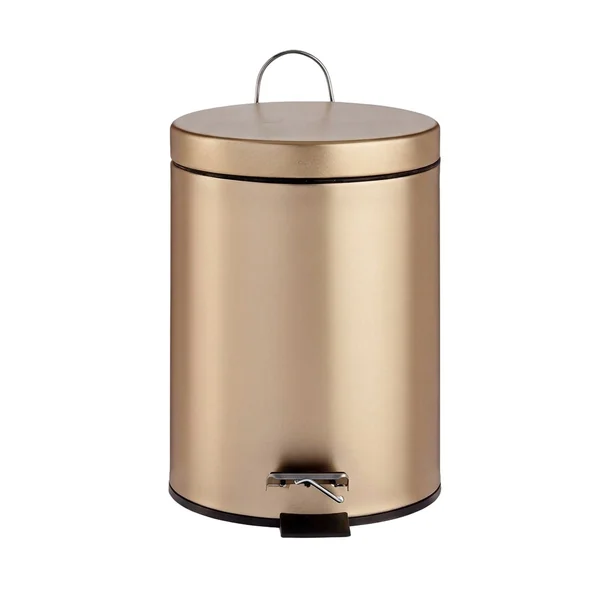 Papelera para baño de 12 L metalizada