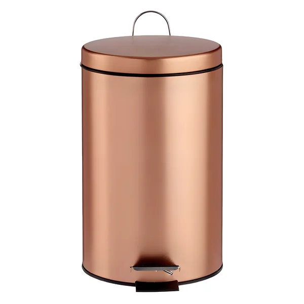 Papelera para baño de 12 L metalizada - Imagen 5