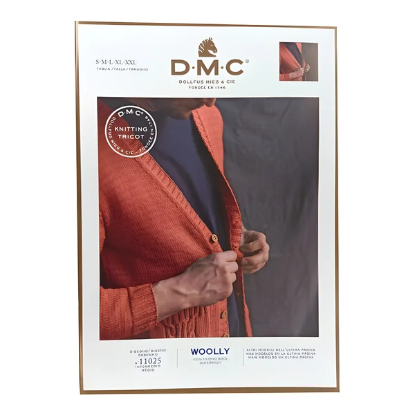 Patrón para chaqueta de hombre - DMC