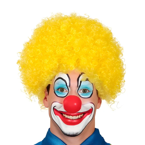 Peluca afro rizada de colores - Imagen 2