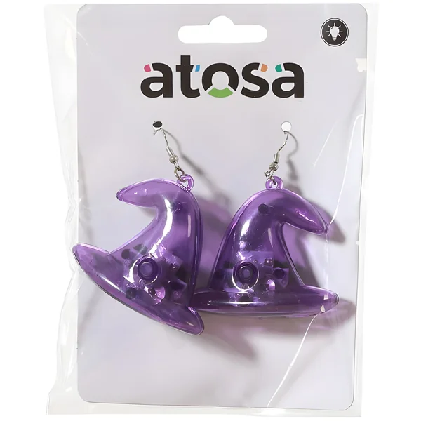 Pendientes de bruja con luz - 1 par - Imagen 2