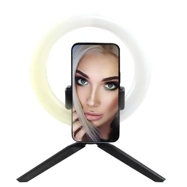 Pixibright White Ring Light Selfie Sticks - Imagen 2