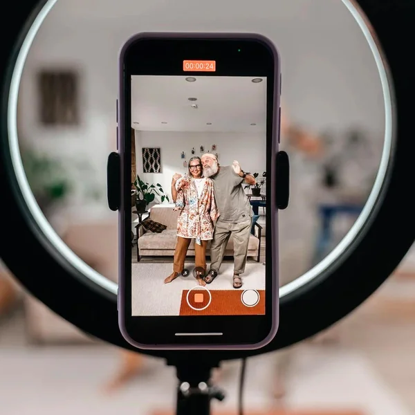 Pixibright White Ring Light Selfie Sticks - Imagen 6