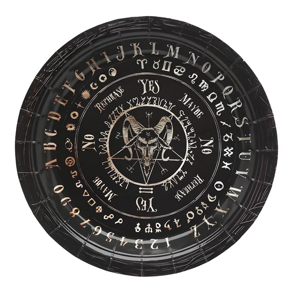 Plato de Ouija de 23 cm - 6 unidades