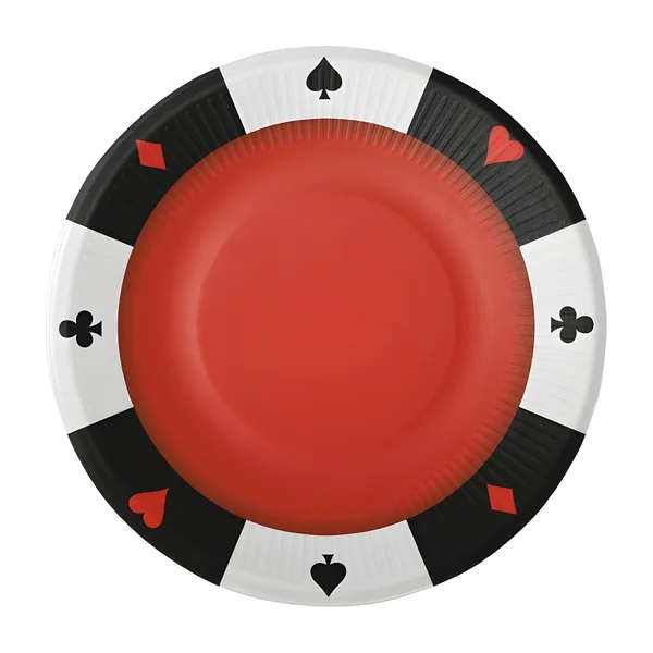 Platos de Casino de 23 cm - 8 unidades