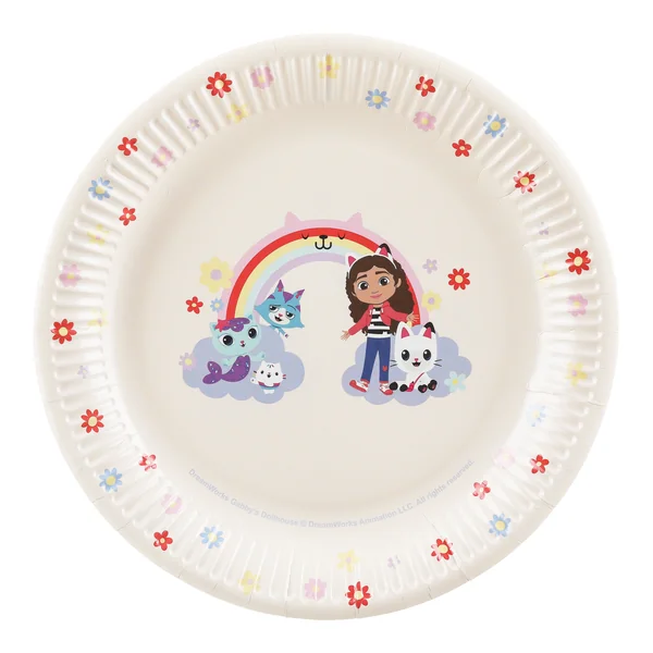 Platos de Gabby de 23 cm - 6 unidades