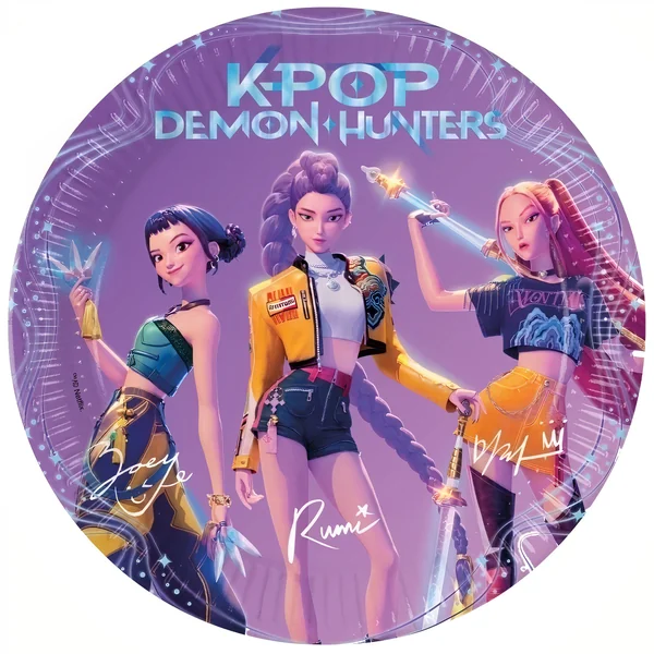 Platos de K-Pop de 23 cm - 8 unidades