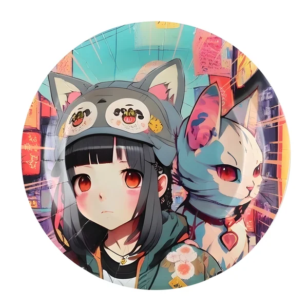 Platos de Manga de 22,5 cm - 10 unidades