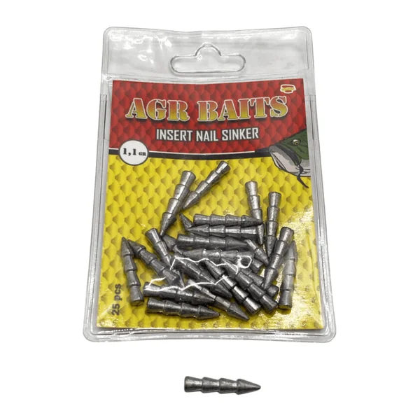 Plomo AGR Insert Nail Sinker - Imagen 4