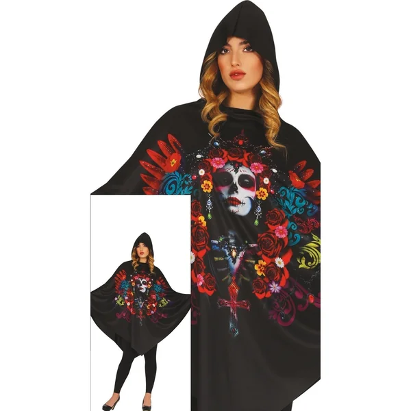 Poncho de catrina para mujer - Imagen 3