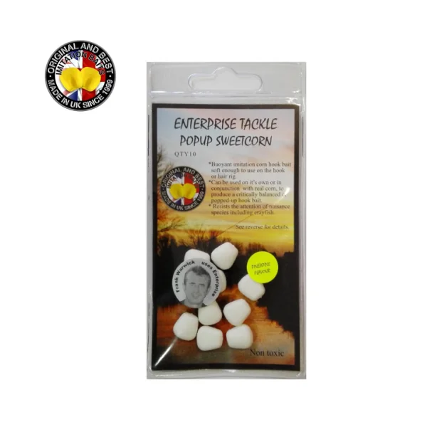 Pop Ups Maiz Blanco Fluoro Enterprise Tackle