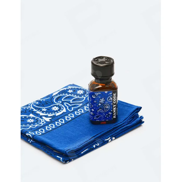 Popper Hanky Code Azul 24ml + Bandana: Pasivo