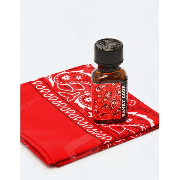 Popper Hanky Code Rojo + Bandana