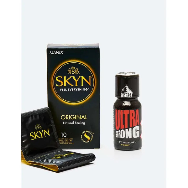 Popper Ultra Strong + Preservativos