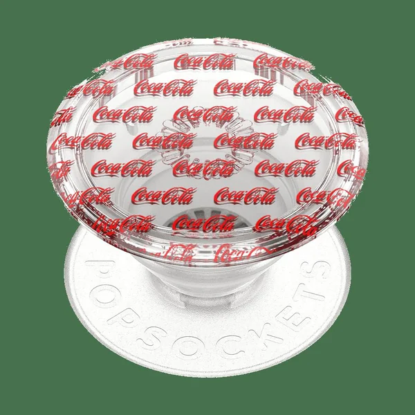 PopSockets Coca Cola Clear Logo