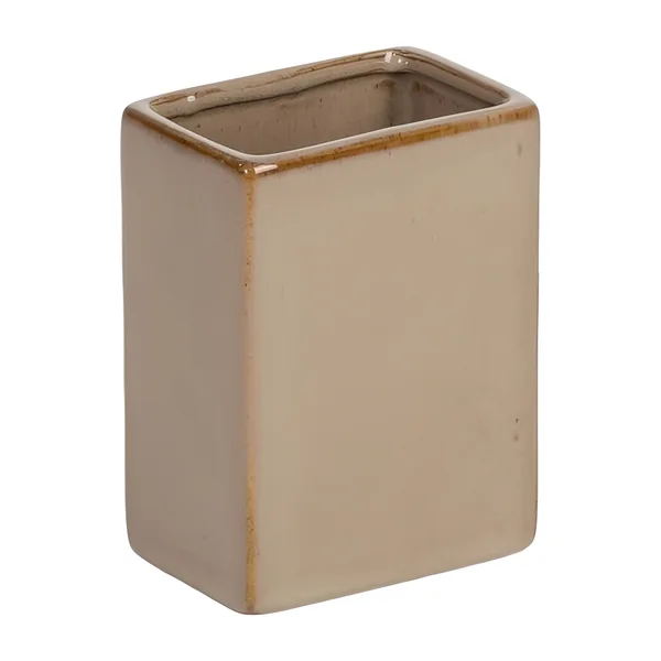 Portacepillos de dientes beige