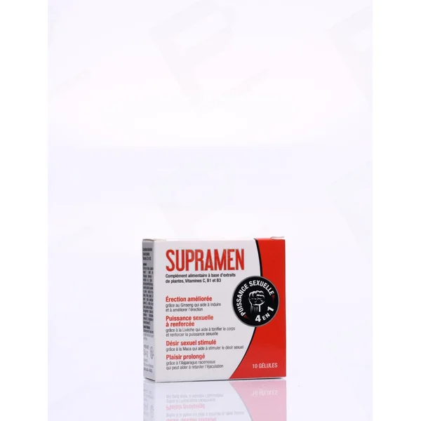 Potenciador Sexual SupraMen X 10