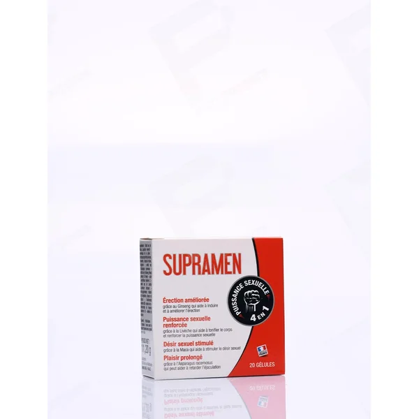 Potenciador Sexual SupraMen X 20