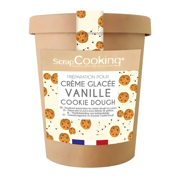 Preparado para helado de cookies de 110 g - Scrapcooking