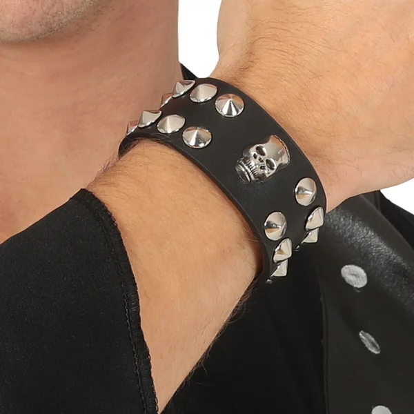 Pulsera con calavera para adulto