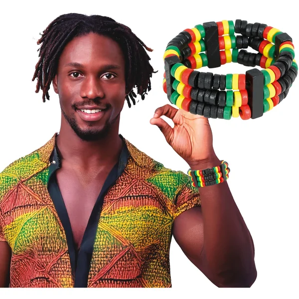 Pulsera jamaicana reggae