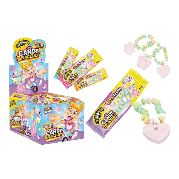 Pulseras de caramelo comprimido - 50 unidades