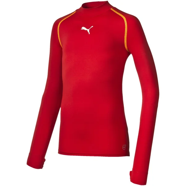 Puma (5) Tb Ls Tee Warm (Vent) Juniors