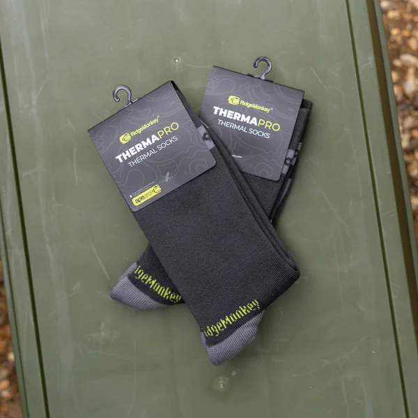 Ridgemonkey APEarel ThermaPro Calcetines Térmicos Verdes